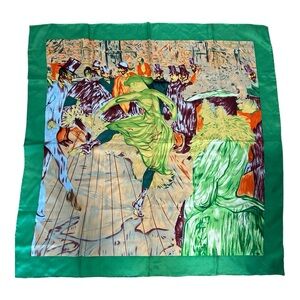 UTERQUE Henri de Toulouse-Lautrecs - At the Moulin Rouge Scarf